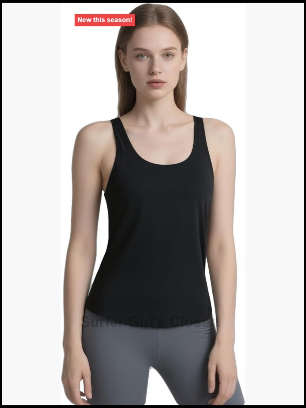 100% Merino Wool Tank Top Ultra-Fine 15.5 Micron Base Layer Women's Athletic